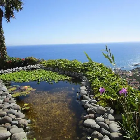 Sea Sky House With Private Pool By Madeira בית נופש